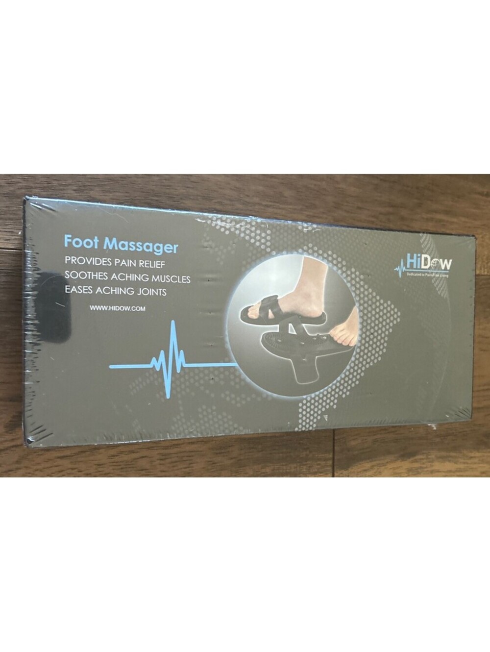 HiDow Foot Massager Shoes TENS Unit Pain Relief Electrical Muscle Stimulator NEW